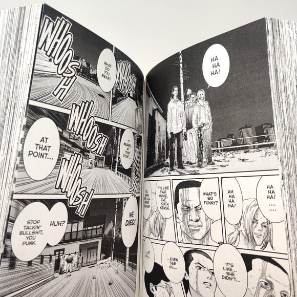 Gantz Omnibus 1 Vol 1 2 3 English Manga Hiroya Oku Dark Horse Seinen Mature - Picture 9 of 16